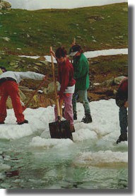1997 Das bad wird freigelegt