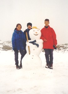 2001 Ein schneemann im sommer....brrrr.....brrrr