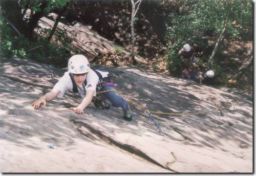 2001 Katharina im vorstieg